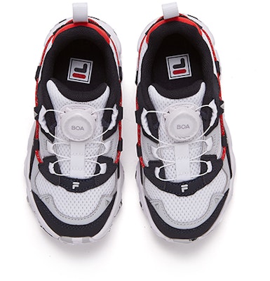 (Preschool) FILA Low 'Cat Claw White Black' K14B131116FWN Lookbook (Preschool) FILA Low 'Cat Claw White Black' K14B131116FWN