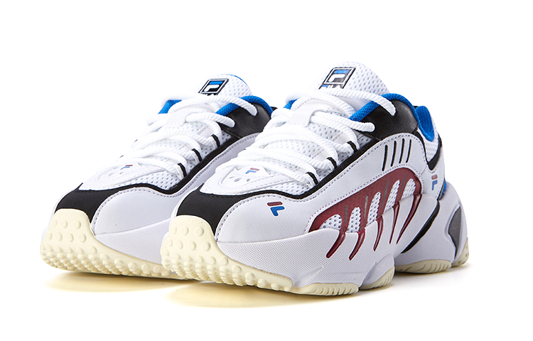 Lookbook (PS) FILA 低帮 白红蓝配色 K65B141152FWB