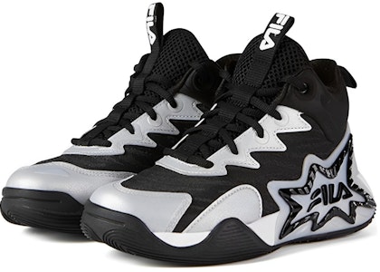 (PS) FILA低帮篮球鞋“黑灰” K15B242201FBC Lookbook (PS) FILA低帮篮球鞋“黑灰” K15B242201FBC