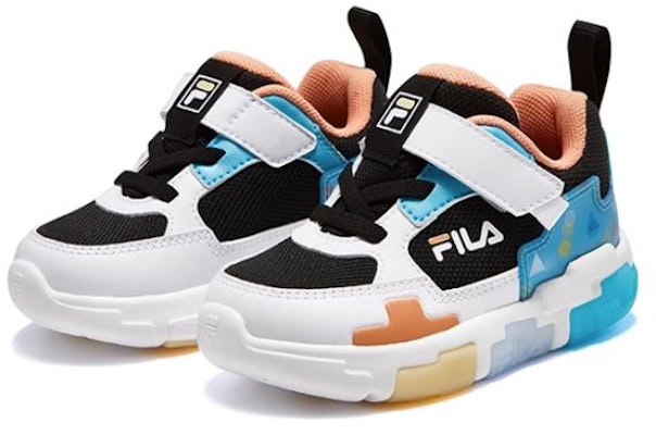 (Preschool) FILA Low Comfort Durable Walking Shoes 'Blue Orange White' K13B341602FBW Lookbook (Preschool) FILA Low Comfort Durable Walking Shoes 'Blue Orange White' K13B341602FBW