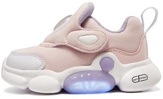 (Preschool) FILA Low Light-Up Cushioned Breathable Walking Shoes 'Puff Tender Pink' K13B341601FSW (Preschool) FILA Low Light-Up Cushioned Breathable Walking Shoes 'Puff Tender Pink' K13B341601FSW