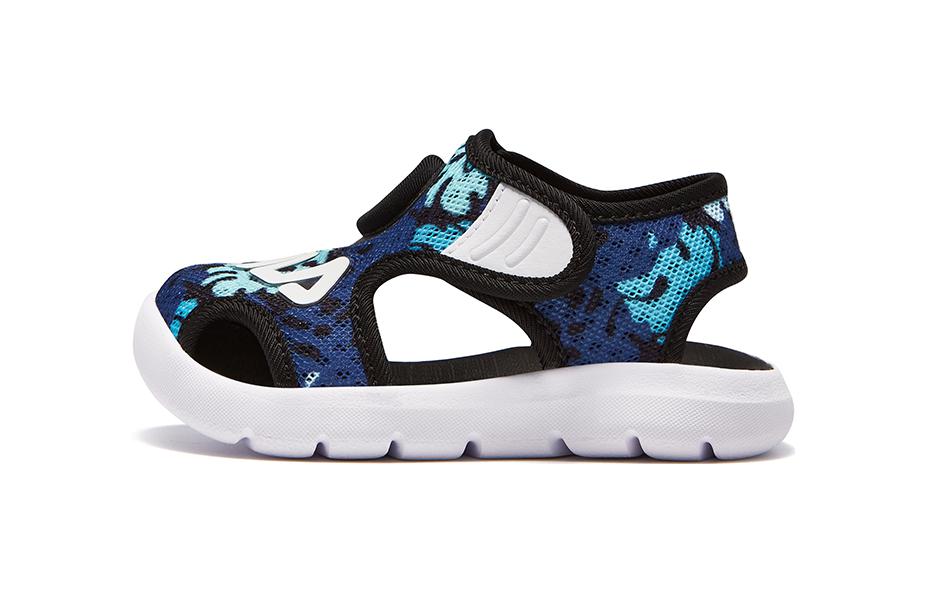 (Preschool) FILA Low-Top 'Comfortable Versatile Black Blue' K13B322802FBT