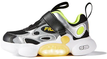 (Preschool) FILA Low-Top Comfort Walkers 'Black Yellow' K13B242404FBD (Preschool) FILA Low-Top Comfort Walkers 'Black Yellow' K13B242404FBD
