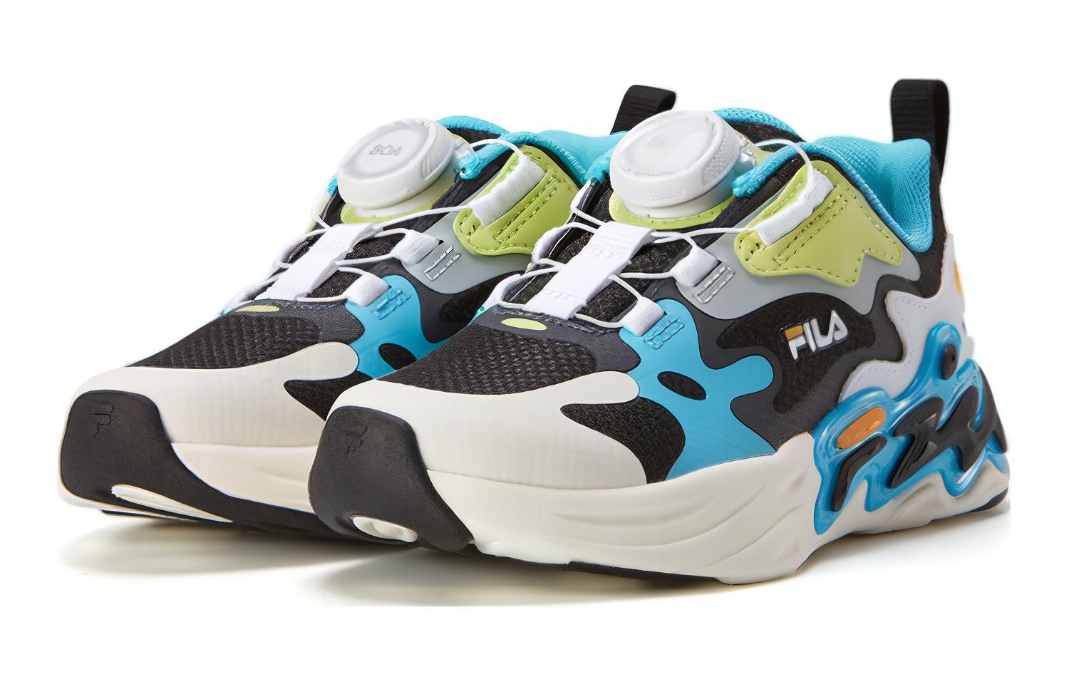 Lookbook (Preschool) FILA Mars 'White Blue Black' K14B211111FBB