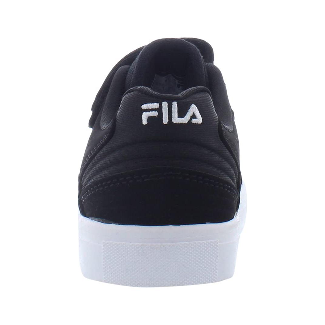 Lookbook 中童 FILA斐樂 Memory Enkoro 2 舒適簡約 減震輕便 低幫 兒童板鞋 黑色