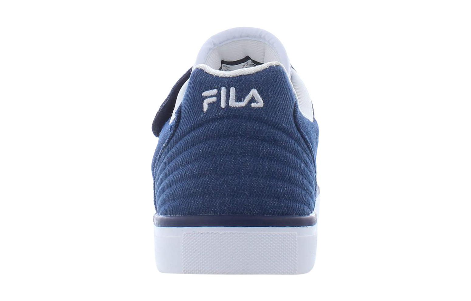 Lookbook 大童 FILA 斐樂 Memory Enkoro 2 防滑減震輕便 兒童休閒鞋 藍色