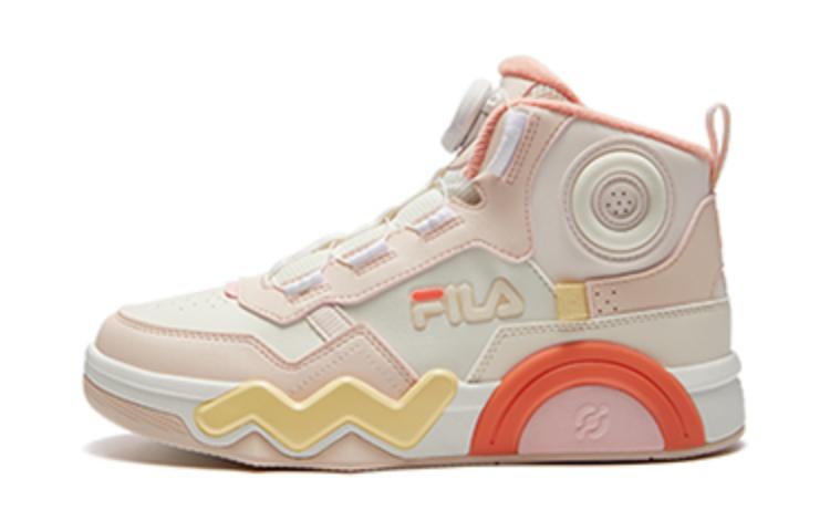 Buy (JR) 휠라 멤피스 보드 슈즈 '화이트 핑크' K15G341306FGC