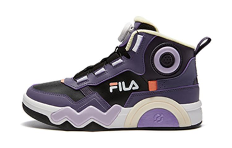 (Youth) FILA Memphis Board Skate Shoes 'Black Purple' K15G341306FBC