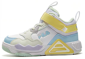 (Preschool) FILA Memphis Board 'White Yellow Blue' K14G341305FWE (Preschool) FILA Memphis Board 'White Yellow Blue' K14G341305FWE