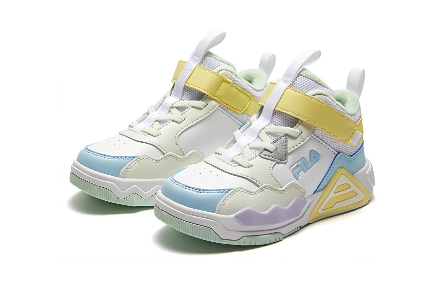Lookbook (PS) FILA 孟菲斯板鞋 '白黄蓝' K14G341305FWE