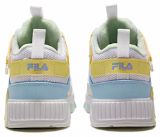 Shop 兒童 FILA 斐樂 Memphis Board 舒適百搭 防滑耐磨 低幫 兒童跑步鞋 藍黃色