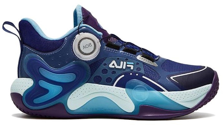 (Preschool) FILA Mid-Top Basketball 'Blue White' K15B332202FMW Order (Preschool) FILA Mid-Top Basketball 'Blue White' K15B332202FMW