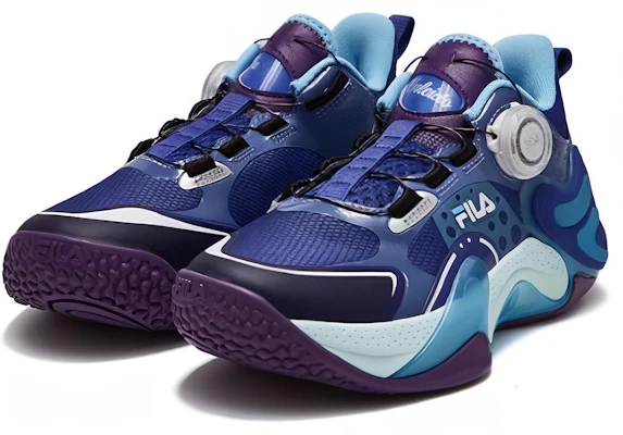 (Preschool) FILA Mid-Top Basketball 'Blue White' K15B332202FMW Lookbook (Preschool) FILA Mid-Top Basketball 'Blue White' K15B332202FMW
