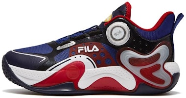 (Preschool) FILA Mid-Top Basketball 'Red White Blue' K15B332202FHS (Preschool) FILA Mid-Top Basketball 'Red White Blue' K15B332202FHS
