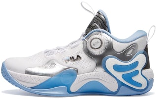 (Preschool) FILA Mid-Top Basketball Shoes 'Silver Blue' K15B322202FSB (Preschool) FILA Mid-Top Basketball Shoes 'Silver Blue' K15B322202FSB