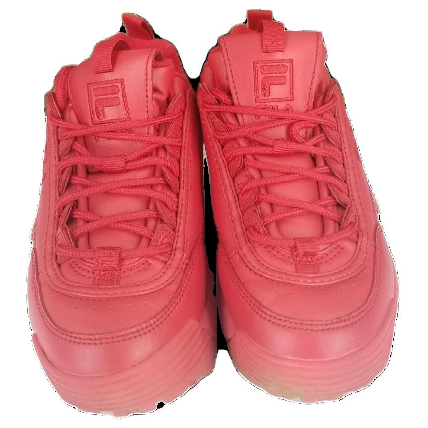 Shop (Preschool) FILA Mid-Top Running 'Red Comfort' 3FM00736-600
