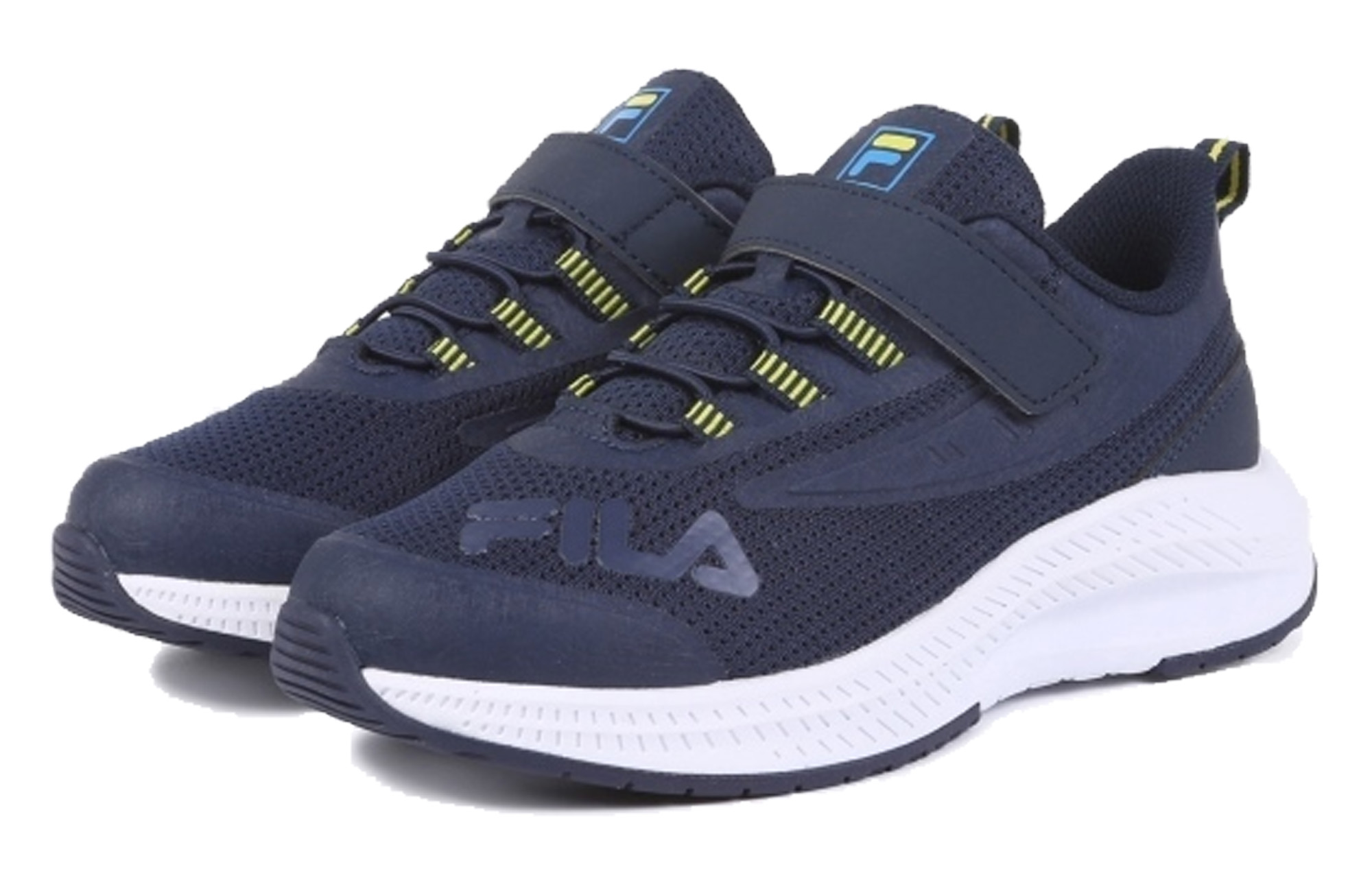 Lookbook (Preschool) FILA Mid-Top Running Shoe 'Black' 3RM01545D_414
