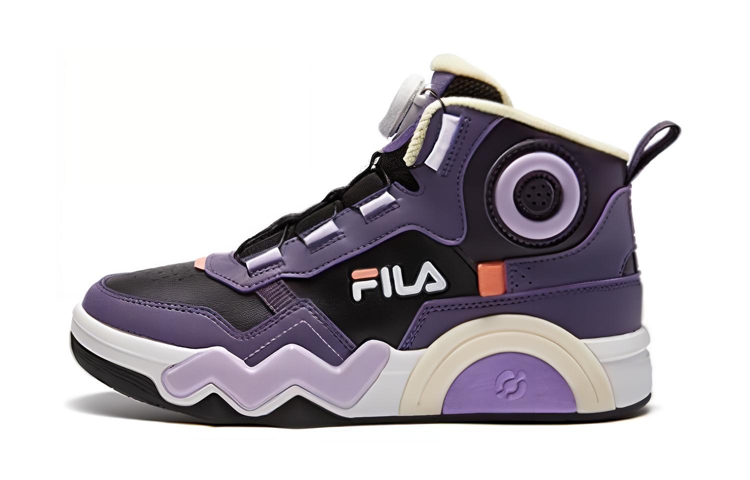 Buy (PS) Sepatu Lari FILA Mid-Top 'Hitam Ungu Nyaman' K15B341306FBC