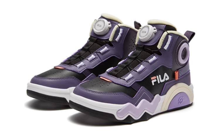 Lookbook (PS) Sepatu Lari FILA Mid-Top 'Hitam Ungu Nyaman' K15B341306FBC