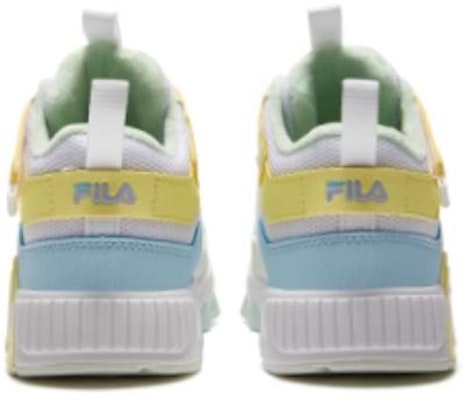(Preschool) FILA Mid-Top 'White Yellow' K14B341305FWE Shop (Preschool) FILA Mid-Top 'White Yellow' K14B341305FWE