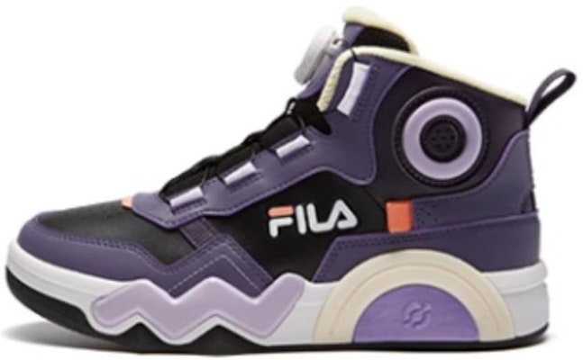 (Preschool) FILA Mid-Top Running Shoes 'Black Purple Comfort' K15B341306FBC Buy (Preschool) FILA Mid-Top Running Shoes 'Black Purple Comfort' K15B341306FBC