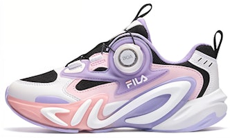 (Preschool) FILA Mind 7 'Black Purple' K15G411101FBL (Preschool) FILA Mind 7 'Black Purple' K15G411101FBL
