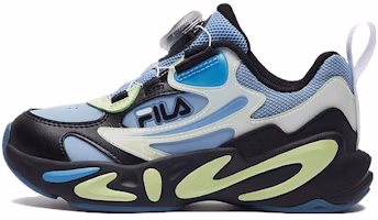 (Preschool) FILA Mind 7 'Blue Black Green' K14B411101FBB (Preschool) FILA Mind 7 'Blue Black Green' K14B411101FBB