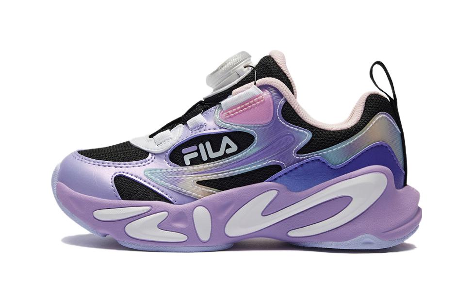 (Preschool) FILA Mind 7 Running Shoe 'Purple Black' K14G411101FBL