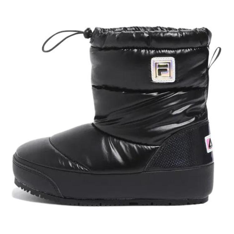 (Preschool) FILA Mirrorball Boots 'Black' 3XM02379F_001