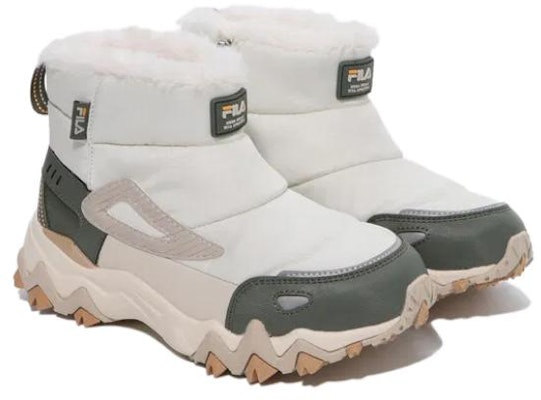 (Preschool) FILA Orkment Boots 'Grey White' 3XM02383F_108 Lookbook (Preschool) FILA Orkment Boots 'Grey White' 3XM02383F_108