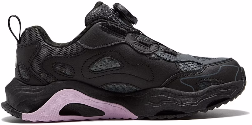 (Youth) FILA Sportswear 'Black Lilac' K15G342504FBO Order (Youth) FILA Sportswear 'Black Lilac' K15G342504FBO