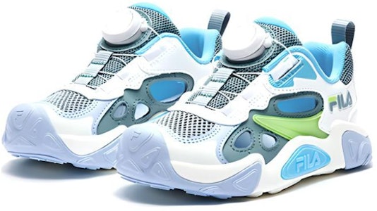 中童 FILA斐乐 輕便舒適 防滑耐磨 低幫 兒童戶外鞋 藍色白色 Lookbook 中童 FILA斐乐 輕便舒適 防滑耐磨 低幫 兒童戶外鞋 藍色白色