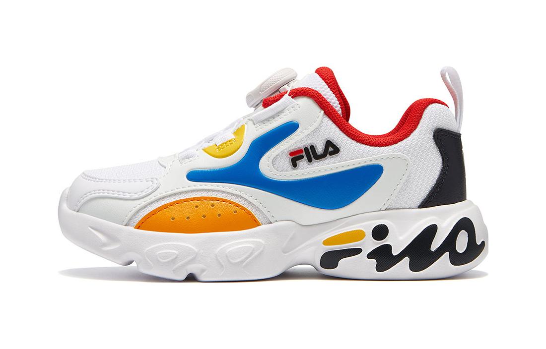 (Preschool) FILA Palette i3 'White-Bright Blue' K14B341104FWB