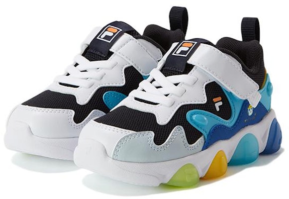 (Preschool) FILA Pepe Shimada x Low 'White Blue Yellow' K14B234402 Lookbook (Preschool) FILA Pepe Shimada x Low 'White Blue Yellow' K14B234402