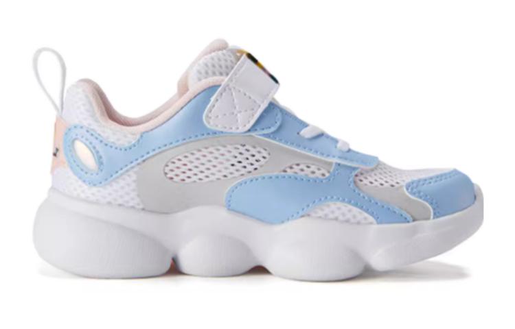 Order 兒童 Pepe Shimada x FILA斐樂 舒適 亮燈 減震耐磨 低幫 兒童跑步鞋 白藍色