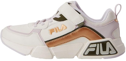 (Preschool) FILA Ray Tracer 'White Black Brown' K15B231131FDG (Preschool) FILA Ray Tracer 'White Black Brown' K15B231131FDG