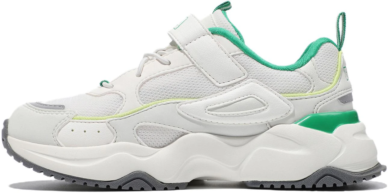 preschool-fila-ray-tracer-white-green-korean-edition-xm-02316-f300