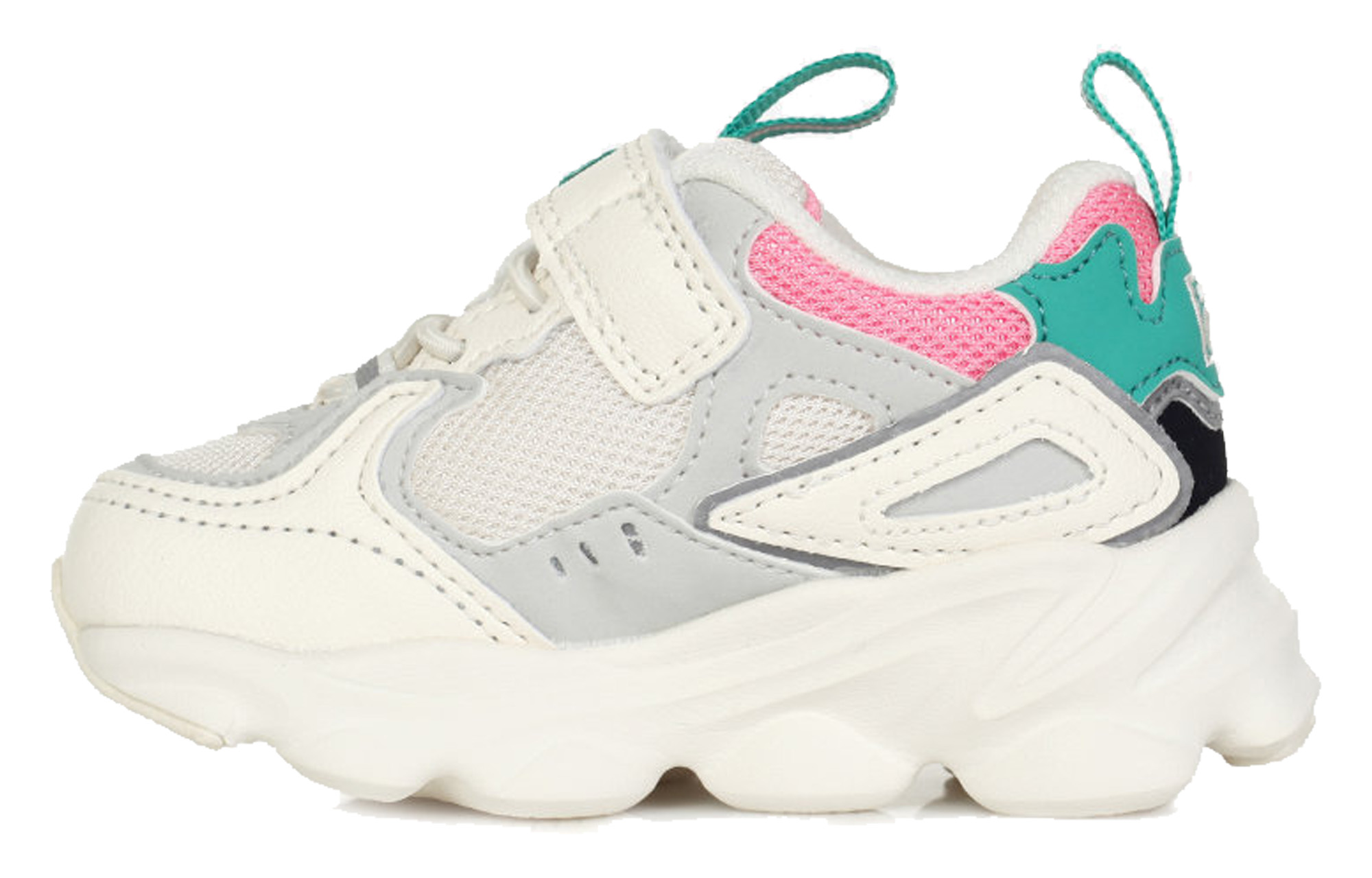 Order (Preschool) FILA Ray Tracer 'White Green Pink' 3RM01229_149