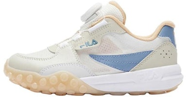 (Preschool) FILA Retro 'Beige Blue' K14B421103FJO (Preschool) FILA Retro 'Beige Blue' K14B421103FJO