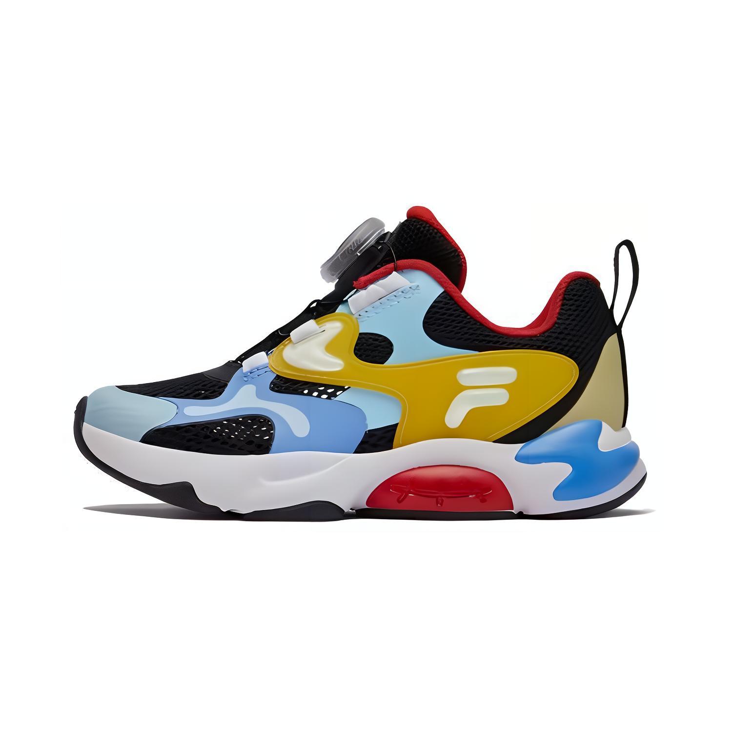 (Preschool) FILA Retro 'Black Blue' K14B431105FBB