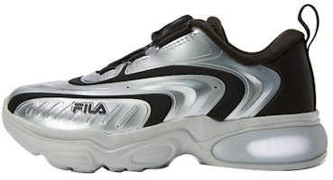 (Preschool) FILA Retro 'Silver Grey' K14B241104FBS (Preschool) FILA Retro 'Silver Grey' K14B241104FBS