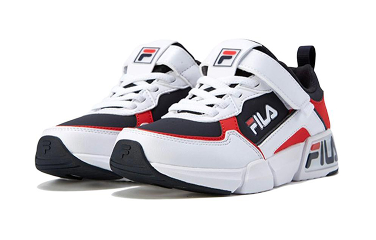 Lookbook (PS) FILA レトロ 白青赤 (FILA Retoro ShiroAoAka) K14B221131FNR