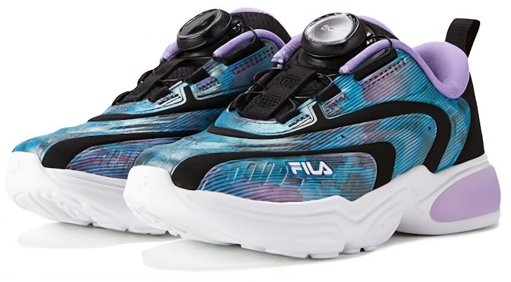 (Preschool) FILA Retro Low 'Blue Purple' K14B241104FBV Lookbook (Preschool) FILA Retro Low 'Blue Purple' K14B241104FBV