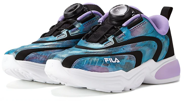 (Preschool) FILA Retro Low 'Blue Purple' K14B241104FBV Lookbook (Preschool) FILA Retro Low 'Blue Purple' K14B241104FBV