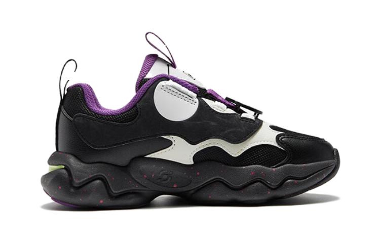 (PS) FILA Classic Running Shoes 'Black Grey Purple' 圖 2