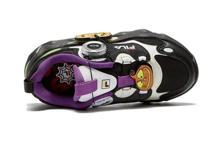 (PS) FILA Classic Running Shoes 'Black Grey Purple' 圖 4