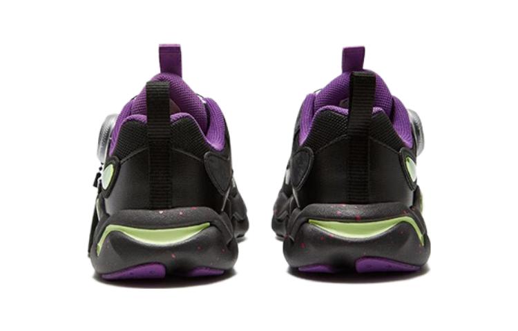 (PS) FILA Classic Running Shoes 'Black Grey Purple' 圖 5