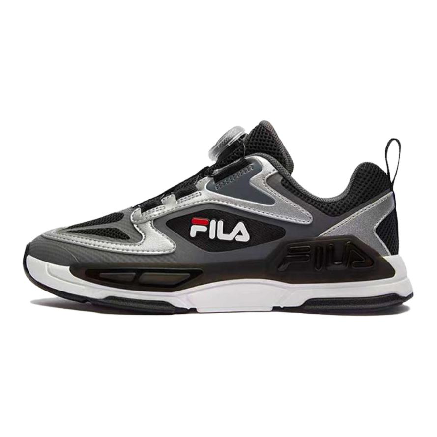 Buy (Preschool) FILA Retro Runner 'Black Grey' K15B431110FBC