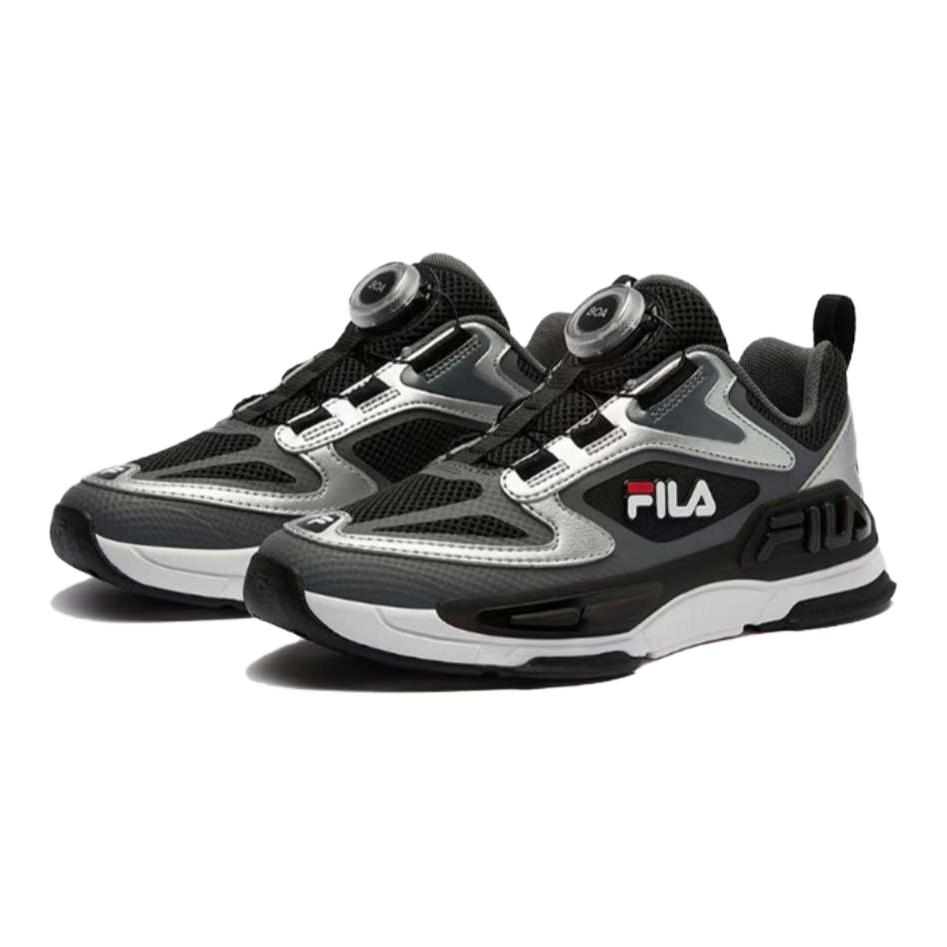 Lookbook (Preschool) FILA Retro Runner 'Black Grey' K15B431110FBC