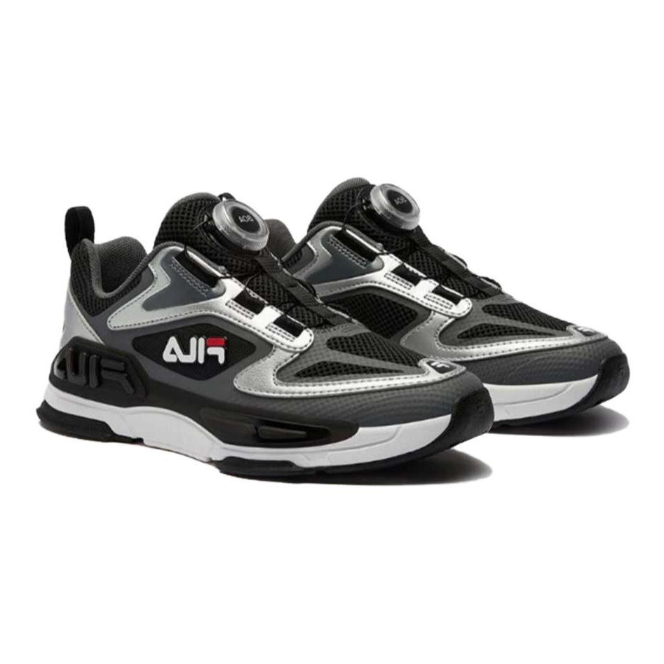 Shop (Preschool) FILA Retro Runner 'Black Grey' K15B431110FBC